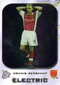 2000 Futera Fans Selection Arsenal - Electric #NNO Dennis Bergkamp Front