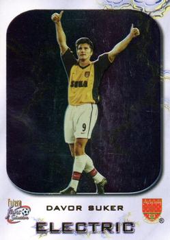 2000 Futera Fans Selection Arsenal - Electric #NNO Davor Suker Front
