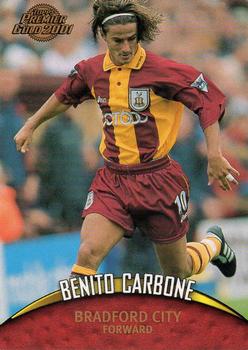 2000-01 Topps Premier Gold 2001 #17 Benito Carbone Front