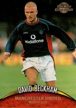 2000-01 Topps Premier Gold 2001 #85 David Beckham Front