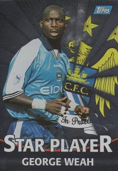 2000-01 Topps Premier Gold 2001 - Star Players Silver Foil #T13 George Weah Front