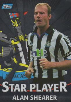2000-01 Topps Premier Gold 2001 - Star Players Silver Foil #T16 Alan Shearer Front