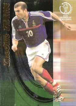 2002 Panini World Cup - USA Exclusives #U9 Zinedine Zidane Front