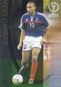 2002 Panini World Cup - USA Exclusives #U10 Thierry Henry Front