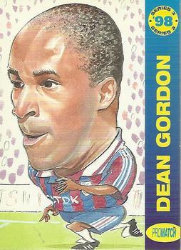 1998 Pro Match #2 Dean Gordon Front