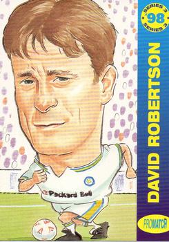 1998 Pro Match #125 David Robertson Front