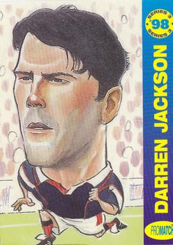 1998 Pro Match - World Class Embossed #WC32 Darren Jackson Front