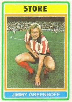 1976-77 Topps Footballer #10 Jimmy Greenhoff Front