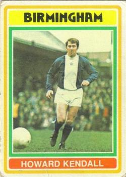1976-77 Topps Footballer #20 Howard Kendall Front