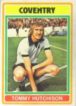 1976-77 Topps Footballer #25 Tommy Hutchison Front