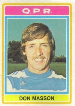 1976-77 Topps Footballer #65 Don Masson Front