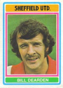 1976-77 Topps Footballer #72 Billy Dearden Front