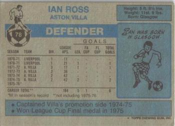 1976-77 Topps Footballer #78 Ian Ross Back