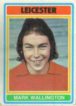 1976-77 Topps Footballer #96 Mark Wallington Front
