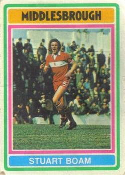 1976-77 Topps Footballer #151 Stuart Boam Front