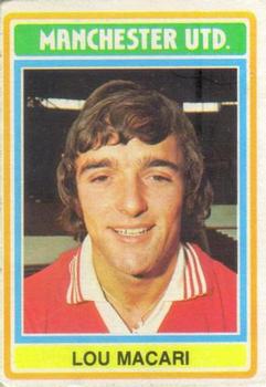 1976-77 Topps Footballer #153 Lou Macari Front