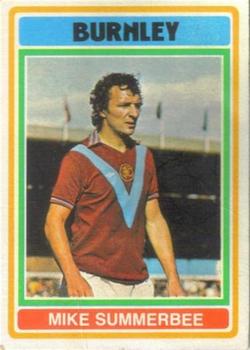 1976-77 Topps Footballer #160 Mike Summerbee Front