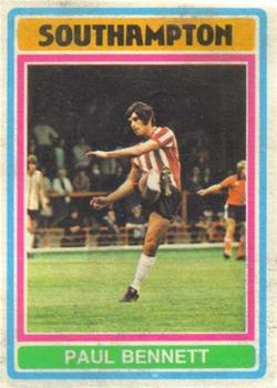 1976-77 Topps Footballer #164 Paul Bennett Front