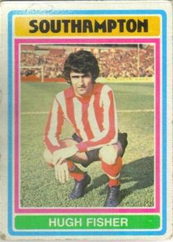 1976-77 Topps Footballer #204 Hugh Fisher Front