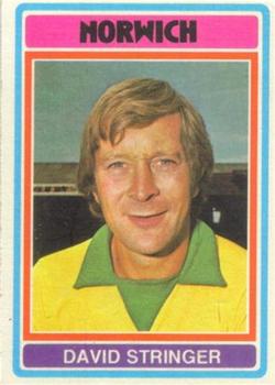 1976-77 Topps Footballer #224 David Stringer Front