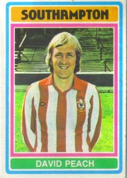 1976-77 Topps Footballer #248 David Peach Front