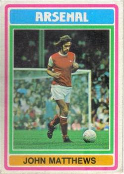 1976-77 Topps Footballer #249 John Matthews Front