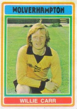 1976-77 Topps Footballer #288 Willie Carr Front