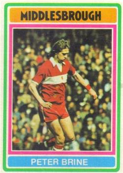 1976-77 Topps Footballer #329 Peter Brine Front