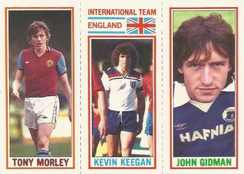 1981-82 Topps Footballer #27 / 172 / 17 John Gidman / Kevin Keegan / Tony Morley Front
