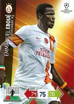 2012-13 Panini Adrenalyn XL UEFA Champions League #NNO Emmanuel Eboue Front