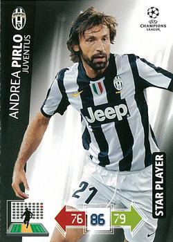 2012-13 Panini Adrenalyn XL UEFA Champions League #NNO Andrea Pirlo Front