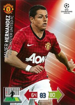 2012-13 Panini Adrenalyn XL UEFA Champions League #NNO Javier Hernandez Front