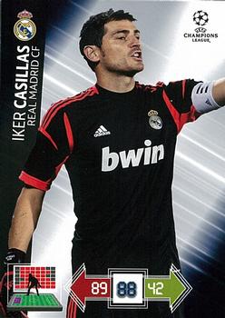 2012-13 Panini Adrenalyn XL UEFA Champions League #NNO Iker Casillas Front