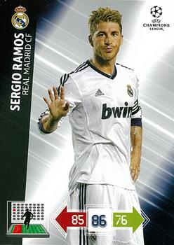 2012-13 Panini Adrenalyn XL UEFA Champions League #NNO Sergio Ramos Front