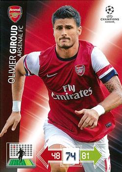 2012-13 Panini Adrenalyn XL UEFA Champions League #NNO Olivier Giroud Front