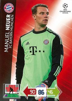 2012-13 Panini Adrenalyn XL UEFA Champions League #NNO Manuel Neuer Front