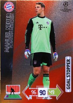 2012-13 Panini Adrenalyn XL UEFA Champions League - Goal Stoppers #NNO Manuel Neuer Front