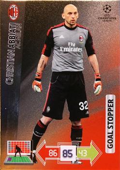 2012-13 Panini Adrenalyn XL UEFA Champions League - Goal Stoppers #NNO Christian Abbiati Front