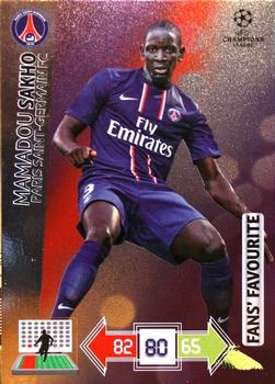 2012-13 Panini Adrenalyn XL UEFA Champions League - Fans' Favourites #NNO Mamadou Sakho Front