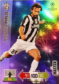 2012-13 Panini Adrenalyn XL UEFA Champions League - Masters #NNO Andrea Pirlo Front