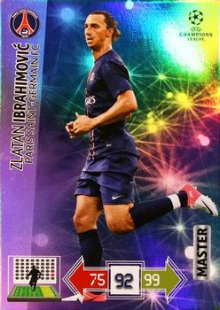 2012-13 Panini Adrenalyn XL UEFA Champions League - Masters #NNO Zlatan Ibrahimovic Front