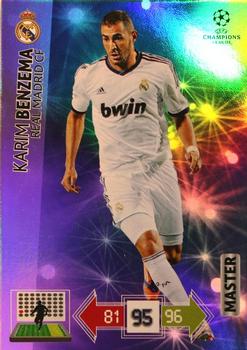 2012-13 Panini Adrenalyn XL UEFA Champions League - Masters #NNO Karim Benzema Front