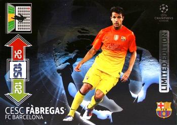 2012-13 Panini Adrenalyn XL UEFA Champions League - Limited Editions #NNO Cesc Fabregas Front