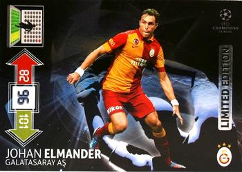 2012-13 Panini Adrenalyn XL UEFA Champions League - Limited Editions #NNO Johan Elmander Front