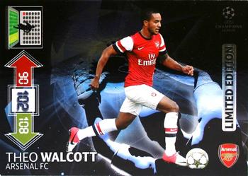 2012-13 Panini Adrenalyn XL UEFA Champions League - Limited Editions #NNO Theo Walcott Front