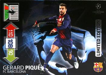 2012-13 Panini Adrenalyn XL UEFA Champions League - Limited Editions #NNO Gerard Pique Front