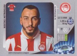 2012-13 Panini UEFA Champions League Stickers #136 Kostas Mitroglou Front