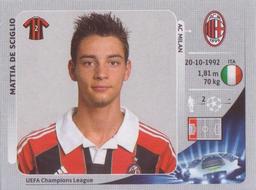 2012-13 Panini UEFA Champions League Stickers #162 Mattia De Sciglio Front