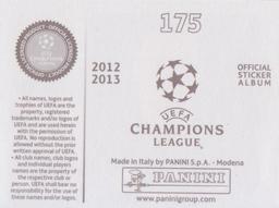 2012-13 Panini UEFA Champions League Stickers #175 Vyacheslav Malafeev Back