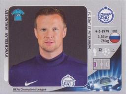 2012-13 Panini UEFA Champions League Stickers #175 Vyacheslav Malafeev Front